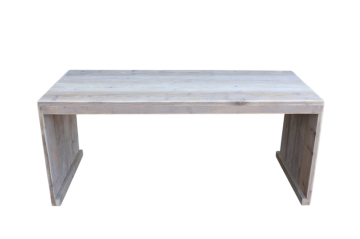 Steigerhout tafel design lange zijde