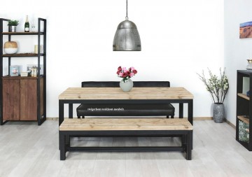 Steigerhout tafel h poot sfeer n