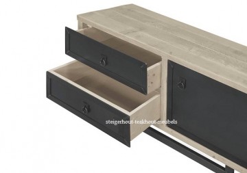 Steigerhout tvmeubel sebastiaan detail n