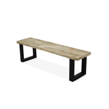 Steigerhouten bank u poot 1 n 1