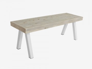 Steigerhouten bankje 1