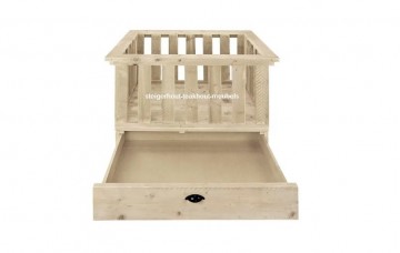 Steigerhouten box sfeer wit la open n