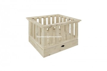 Steigerhouten box sfeer wit n