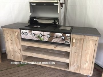 Steigerhouten buitenkeuken basic n