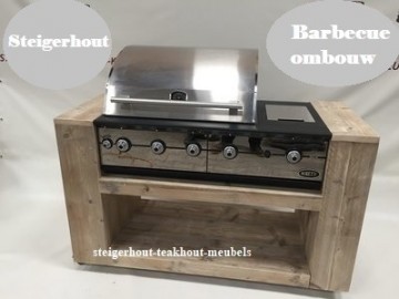 Steigerhouten buitenkeuken budget n
