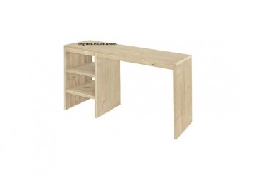 Steigerhouten bureau basic wit n