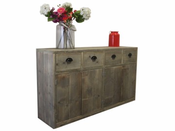 Steigerhouten dressoir 2