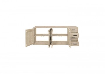 Steigerhouten dressoir arthur open1 n