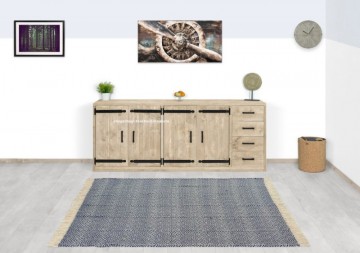 Steigerhouten dressoir arthur sfeer n