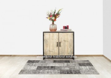 Steigerhouten dressoir linda sfeer n