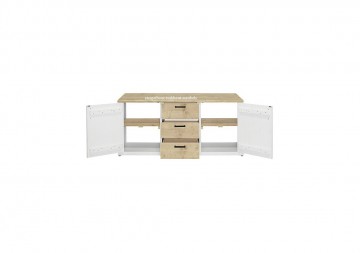 Steigerhouten dressoir nicole open n