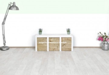 Steigerhouten dressoir rolbak sfeer n