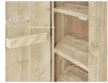 Steigerhouten kast arthur open n 0