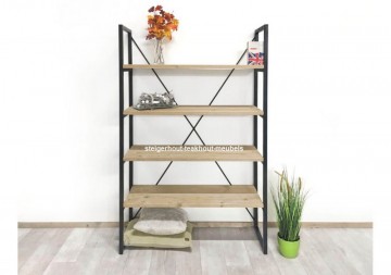 Steigerhouten kast industrieel open n