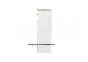 Steigerhouten kast landelijk londen opzij n