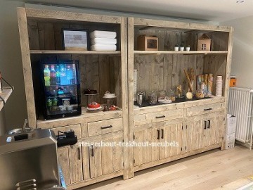 Steigerhouten kast limburg klant n