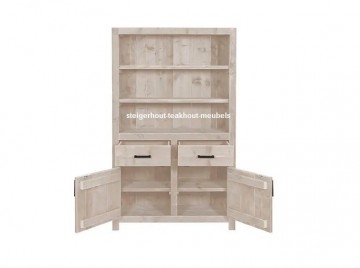 Steigerhouten kast limburg open n