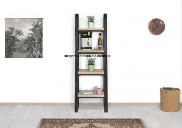 Steigerhouten ladder kast n