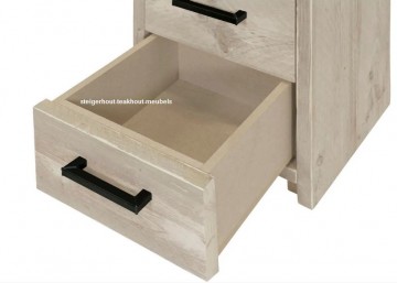 Steigerhouten ladenkast 3 detail n