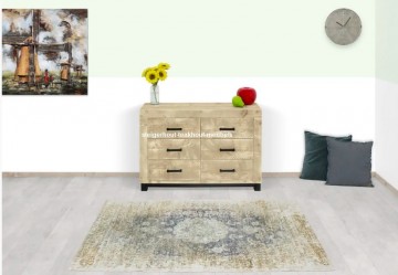 Steigerhouten ladenkast six n