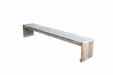 Steigerhouten picknickbank w