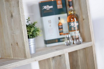 Steigerhouten roomdivider detail n