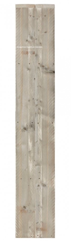 Steigerhouten roomdivider zijkant n