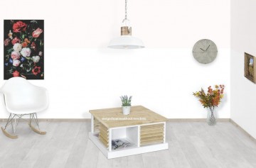 Steigerhouten salontafel paris sfeer n