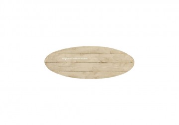 Steigerhouten tafel ovaal detail n