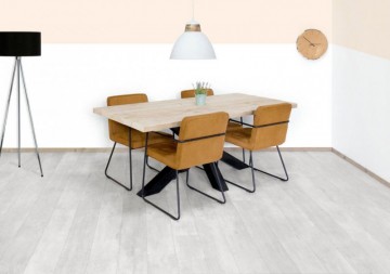 Steigerhouten tafel xx poot sfeer