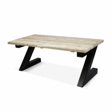 Steigerhouten tafel z n