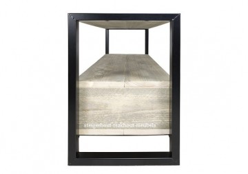 Steigerhouten tvmeubel bently opzij n