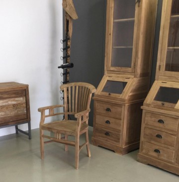 Teak stoel bonaire sfeer