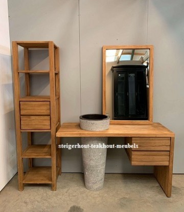 Teakhout badkamermeubel n