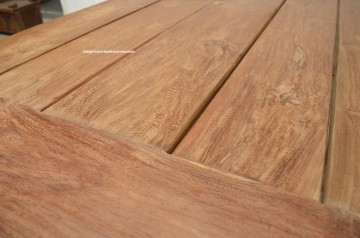 Teakhout bartafel kasar mad tuin detail n