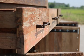 Teakhout dressoir 4 andre detail n