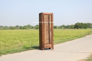 Teakhout kast hoog andre mixwood n