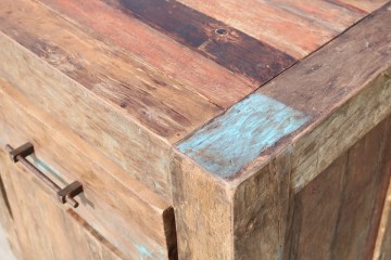 Teakhout kast klein andre mixwood detail