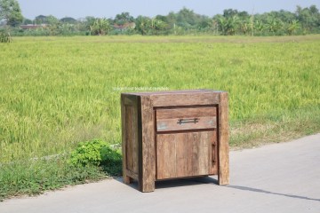 Teakhout kast klein andre mixwood n