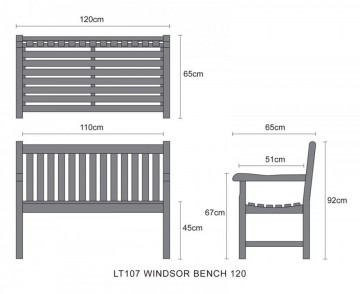 Teakhout peanut bank maten