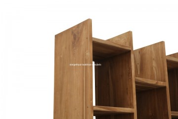 Teakhout roomdivider retro n