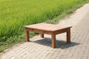 Teakhout salontafel dengkleh 120x80