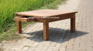 Teakhout salontafel dengkleh 80x80 n