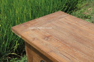 Teakhout sidetable 140 sfeer dengkleh mexico blad n