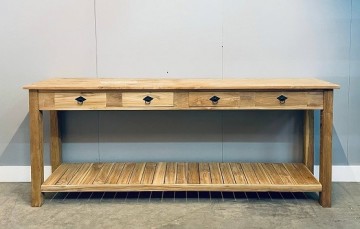 Teakhout sidetable asca n