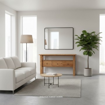 Teakhout sidetable maka sfeer n