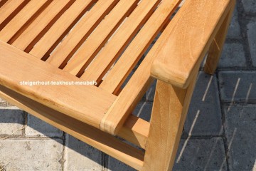 Teakhout stoel audia detail n