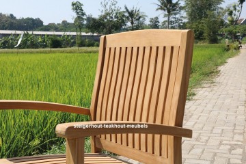 Teakhout stoel audia dichtbij n