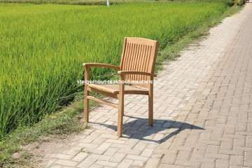 Teakhout stoel audia sfeer n