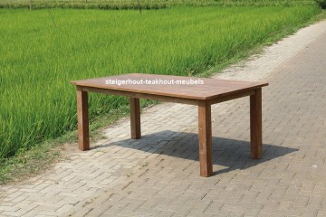 Teakhout tafel dengkleh sfeer n